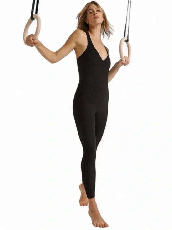 Beyond Yoga Spacedye Daring Jumpsuit Darkest Night M NWT - Picture 5 of 9